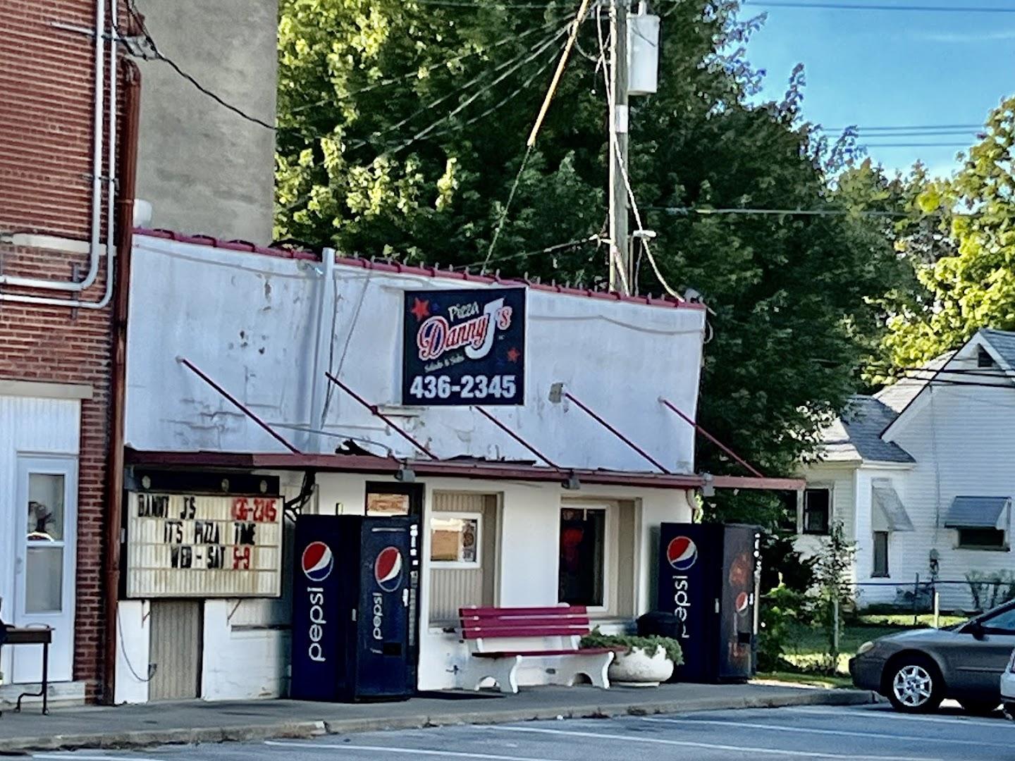 Danny J's Menu
