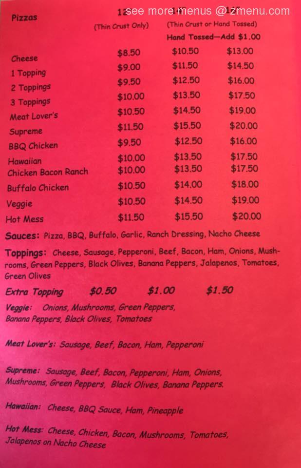 Danny J's Menu image 1